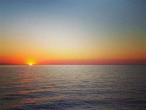 sunset lake pontchartrain